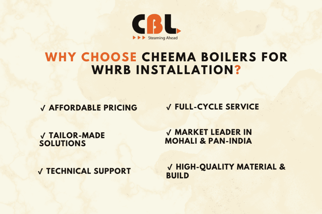 Why Choose Cheema Boilers for WHRB Installation